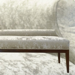 Metaphor | 2-Seat Bench with Low Backrest - Dining Benches