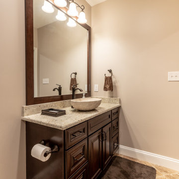 Amazing Basement Remodel, with Irresistible Wine Cellar in Ashburn VA