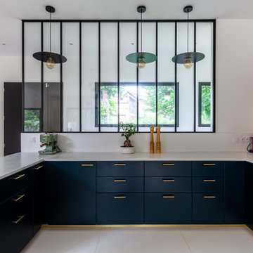 Second oeuvre et aménagement d'une maison contemporaine