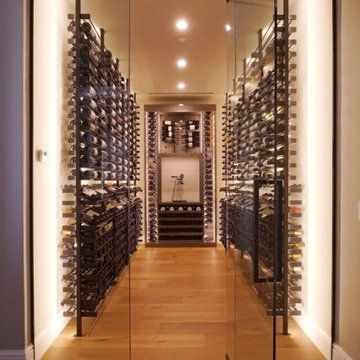 Contemporary/Modern Wine Cellars