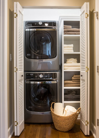 Transitional Laundry Room by Talianko Design Group, LLC