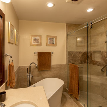 Cozy Kitchen and Bathroom Remodel in Vienna VA