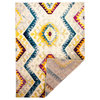 Bohemi Southwestern Rug Ivory, Multi-Color 7'10" x 9'10"