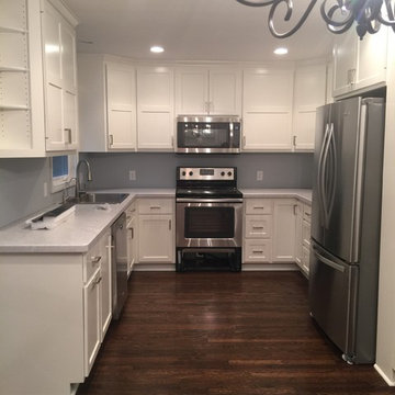 Simply White Painted Kitchen