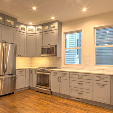 Gray Shaker Kitchen