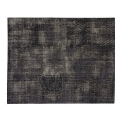 the hill-side disintegrated floral grey rug 8'x10' | CB2 - Rugs