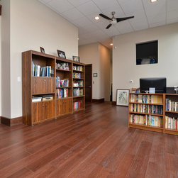 Bright Space & Distressed Floors - Hardwood Flooring