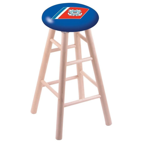 U.S. Coast Guard Bar Stool, Natural