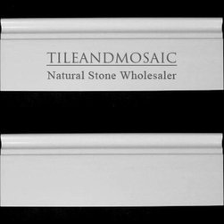 Bianco Dolomiti Marble Italian White Dolomite 5/8" Baseboard Molding Polished - Products