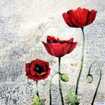 Modern Poppies