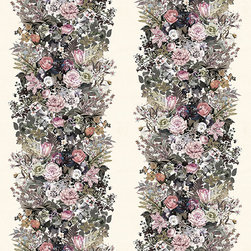 Flowerbed, Vintage - Wallpaper