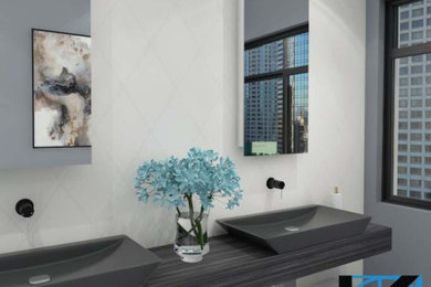 Example of a bathroom design in New York