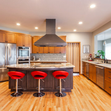 Northwest Eclectic I Integrated Addition, Gourmet Kitchen, and Baths