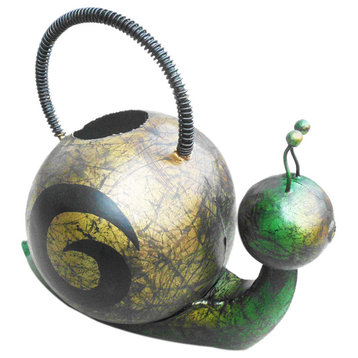 Iron Snail Watering Can