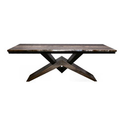 Venus Live Edge Dining Table - Dining Tables
