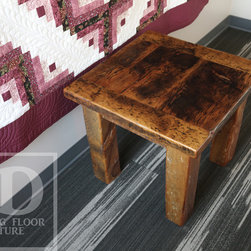 Reclaimed Wood End Tables - Products