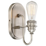 Minka Lavery - Minka Lavery 3451-84B Uptown Edison - One Light Bath Vanity - Mounting Direction: Reversible* Number of Bulbs: 1*Wattage: 40W* BulbType: E26 St58* Bulb Included: Yes