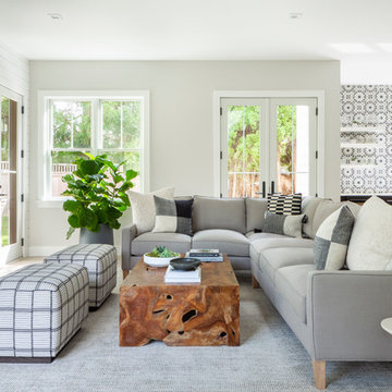 Transitional Living Room