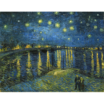 Starry Night Over The Rhone by Vincent Van Gogh, premium wall decal