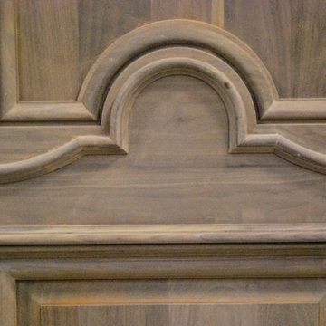 American Walnut Entry Door