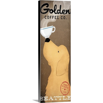 Golden Coffee Co. Wrapped Canvas Art Print, 20"x60"x1.5"