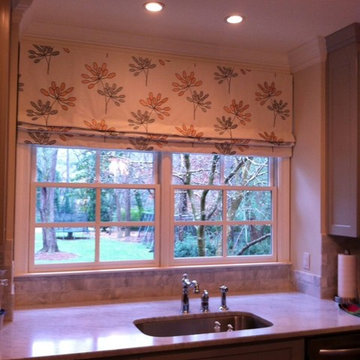 Complete projects Roman shades and valances
