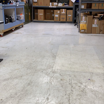 Before & After Floor Stripping & Waxing in Raleigh, NC