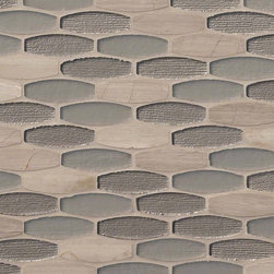 Ellipse Gris - Mosaic Tile