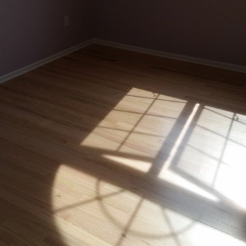 Bona Custom Stain & UV Finish on Red Oak - Residential Project