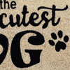 World's Cutest Dog Doormat 18x30