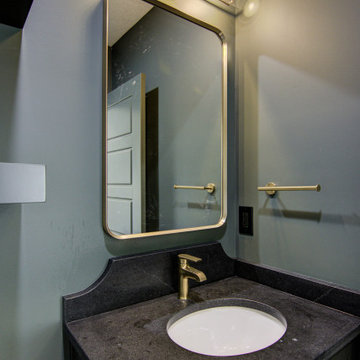 Cozy Basement Remodel with Custom Touches