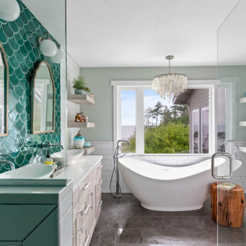 Moroccan Mermaid Bathroom