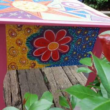 A Burst of Color: Refinished Furniture