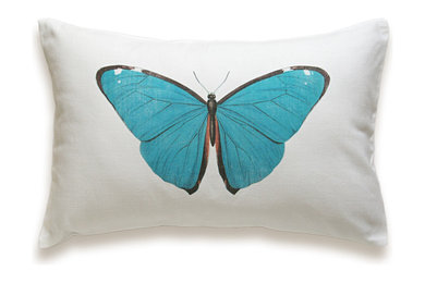 Butterfly Pillow Cover 12x18