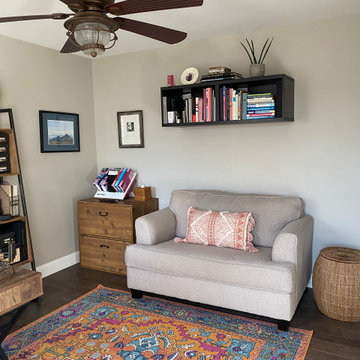 Coastal MA Home Office / Guest Room
