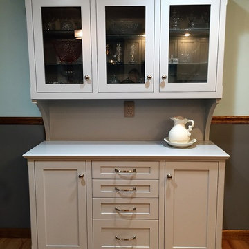 Grey shaker kitchen