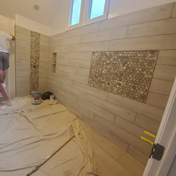 different remodels in progress