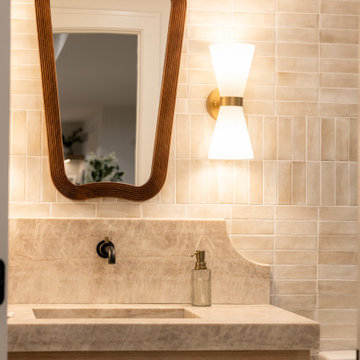 Luxury Basement Remodel with Custom Bar, Wine Display & Wellness Retreat
