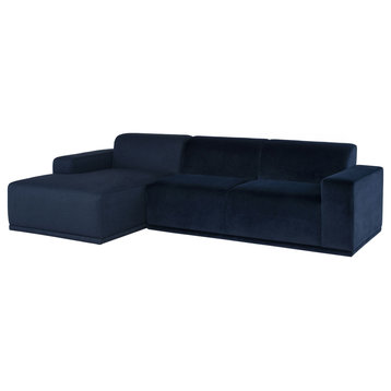 Leo Dusk Fabric Sectional Sofa, HGSC713