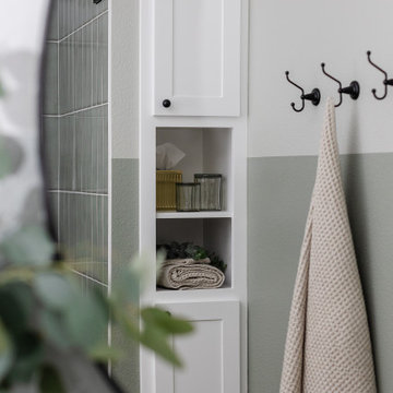 Whispering Woods | Organic Modern Bathroom Remodel