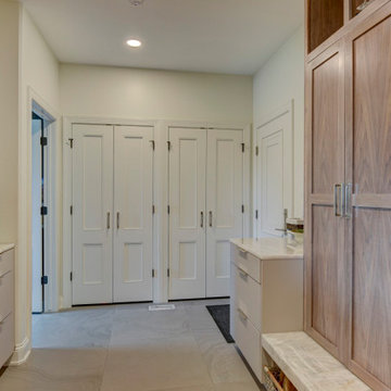 Coventry Birch Mudroom + Powder room