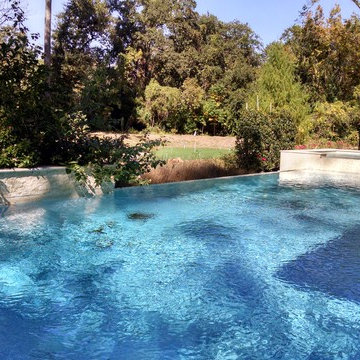 Houston Geometric Negative Edge Pool