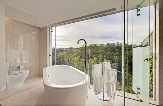 Модернизм Ванная комната by Lopez Duplan Arquitectos