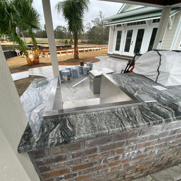 Viscon White Granite | Outdoor Kitchen