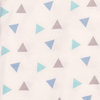 Trend Lab Triangles Deluxe Flannel Fitted Crib Sheet