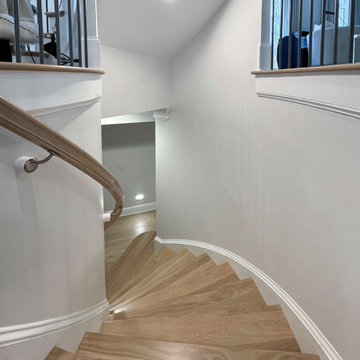 Project #116 | Elegant Curved Staircase