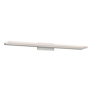 WAC Lighting Level 36"LED Bath Vanity & Wall Light in Brushed Aluminum