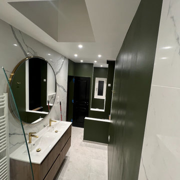 SDB Douche et WC