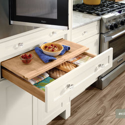 KraftMaid: Kitchen Microwave Cooking Center - Kitchen Drawer Organizers