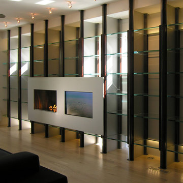 Floating Fireplace